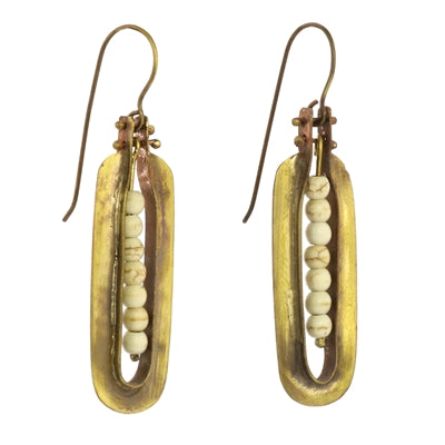 Kona Brass Earrings