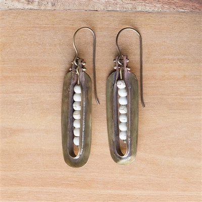 Kona Brass Earrings