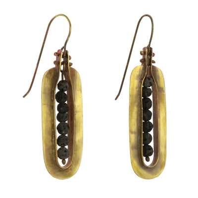 Kona Brass Earrings