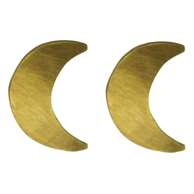 Gia Post Earring, Brass