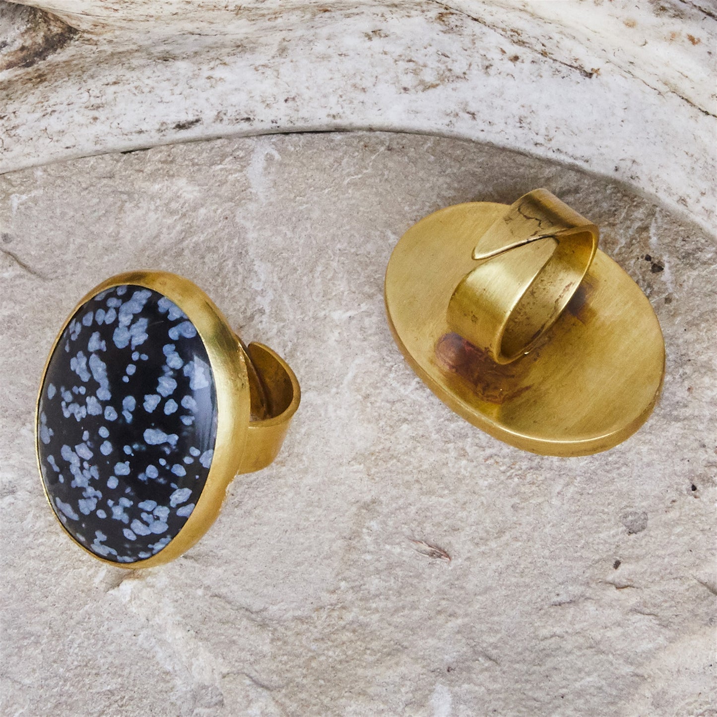 Bezel Set Ring