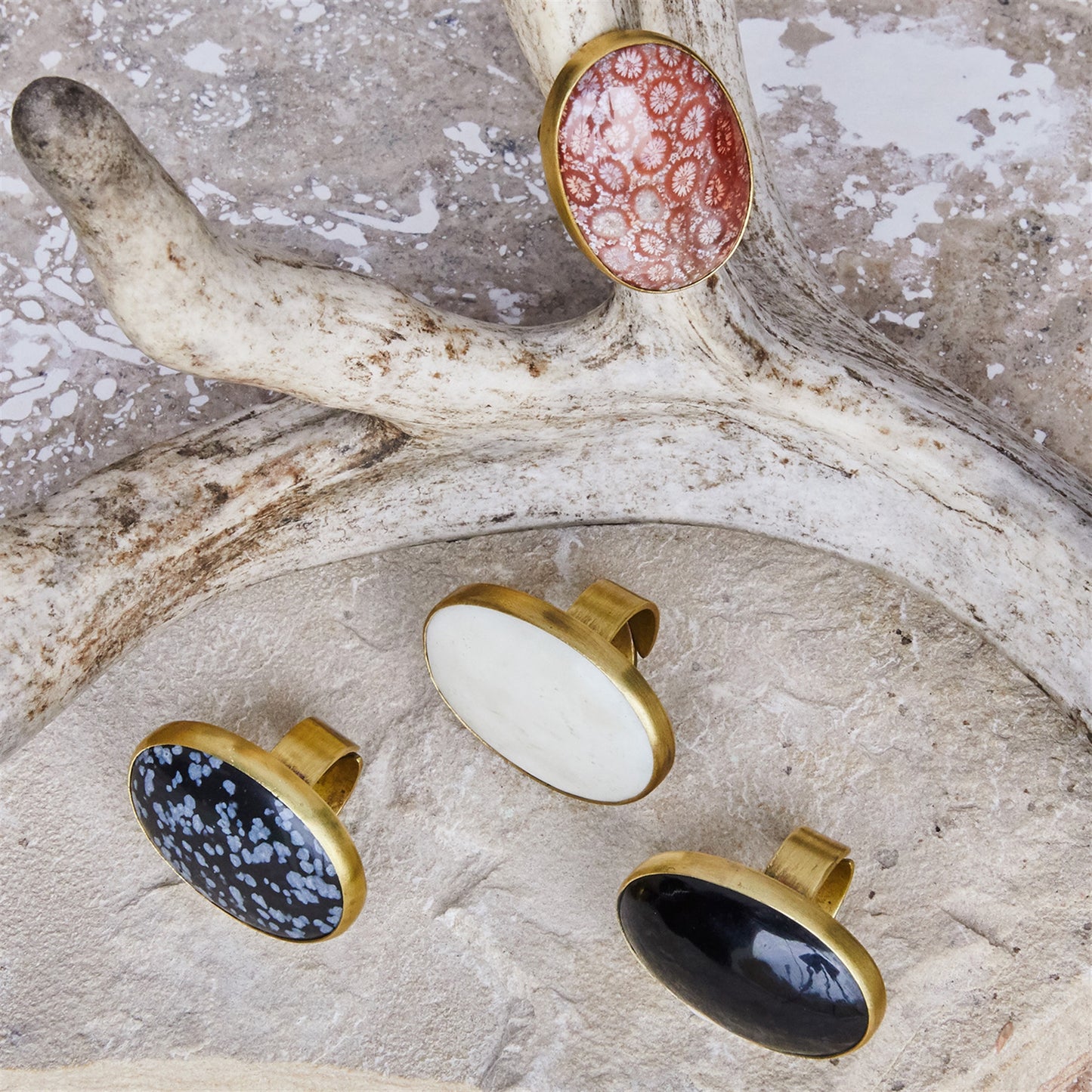Bezel Set Ring