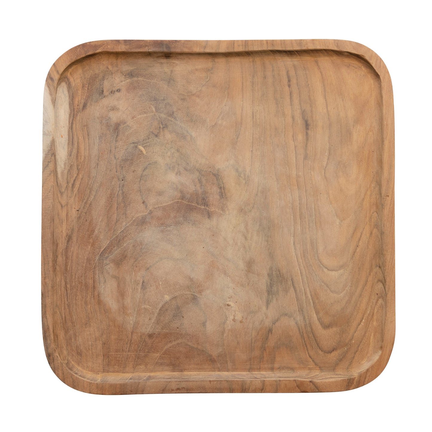 Square Teakwood Tray
