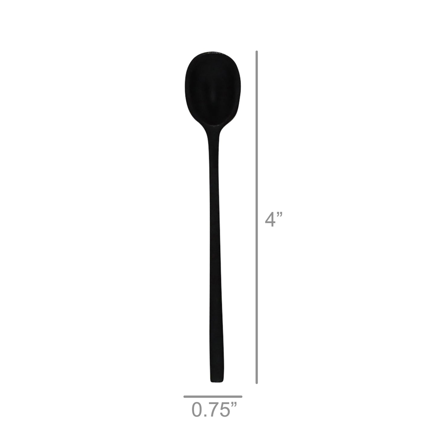 Duval Spoon, Black Zinc - Sm