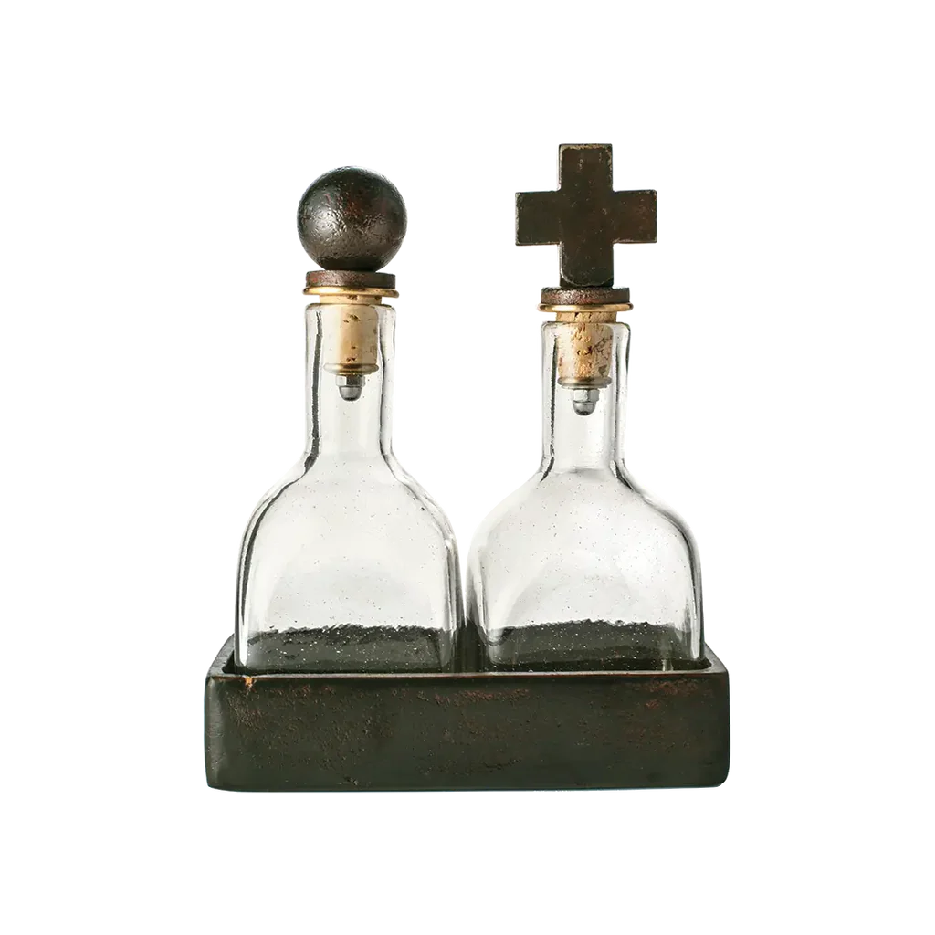 Compadre Twin Glass Bottles