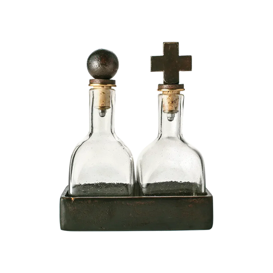 Compadre Twin Glass Bottles
