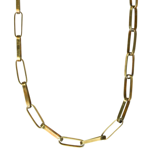 Carter Chain w/ Clasp, Brass