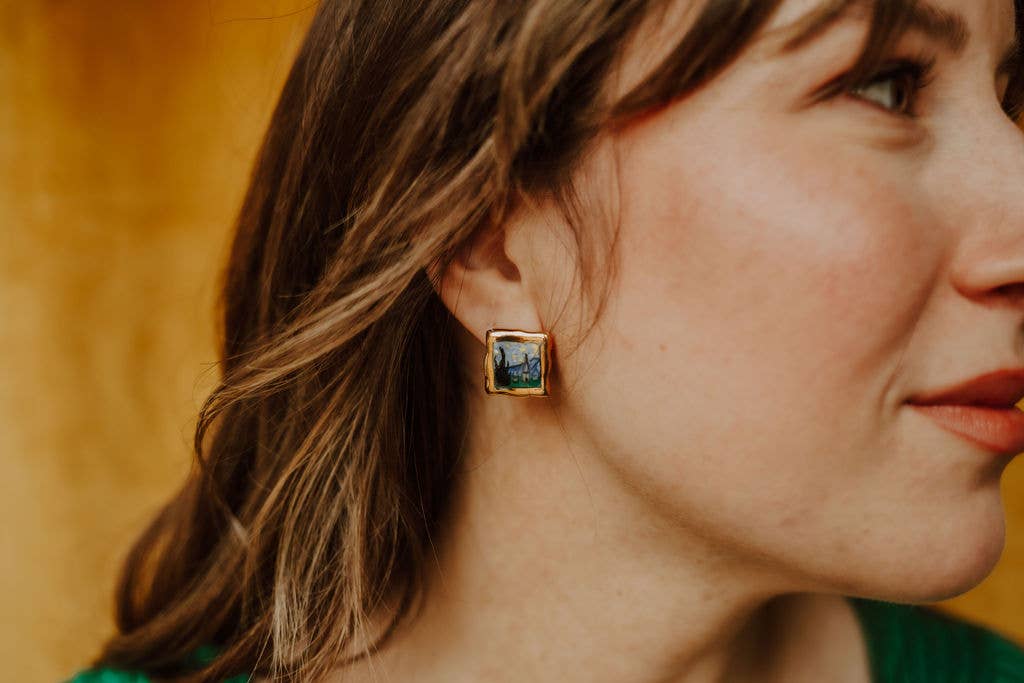 Mini masterpiece studs