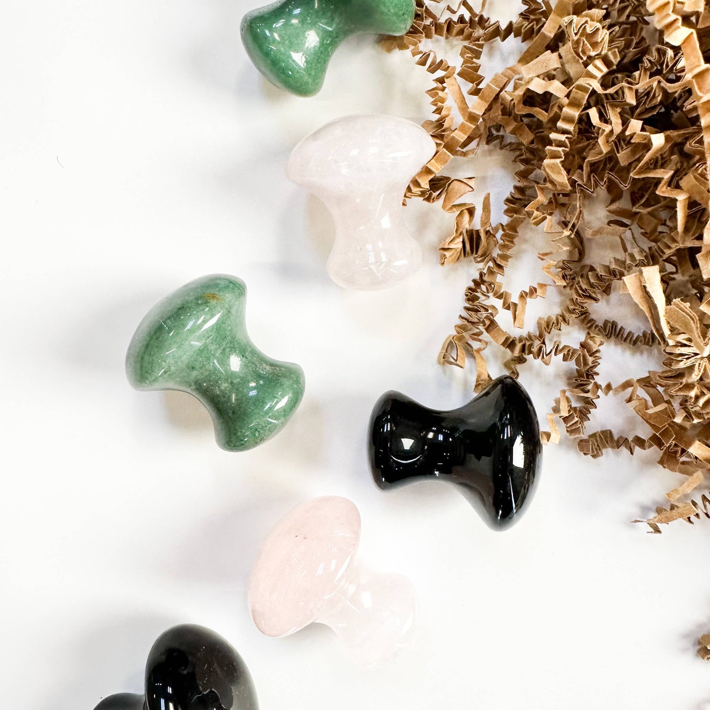 Natural Stone Mushroom Gua Sha