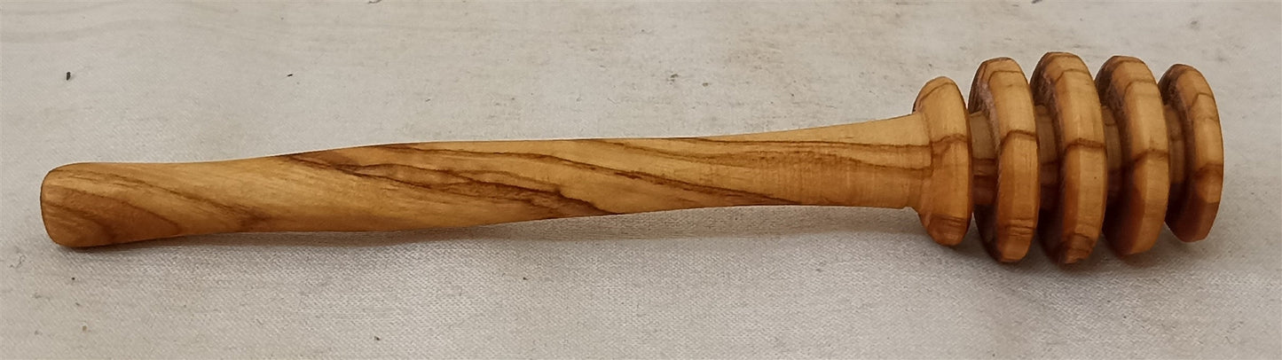 HONEY SPOON OLIVE WOOD NATURAL H 5.9” - NATURAL