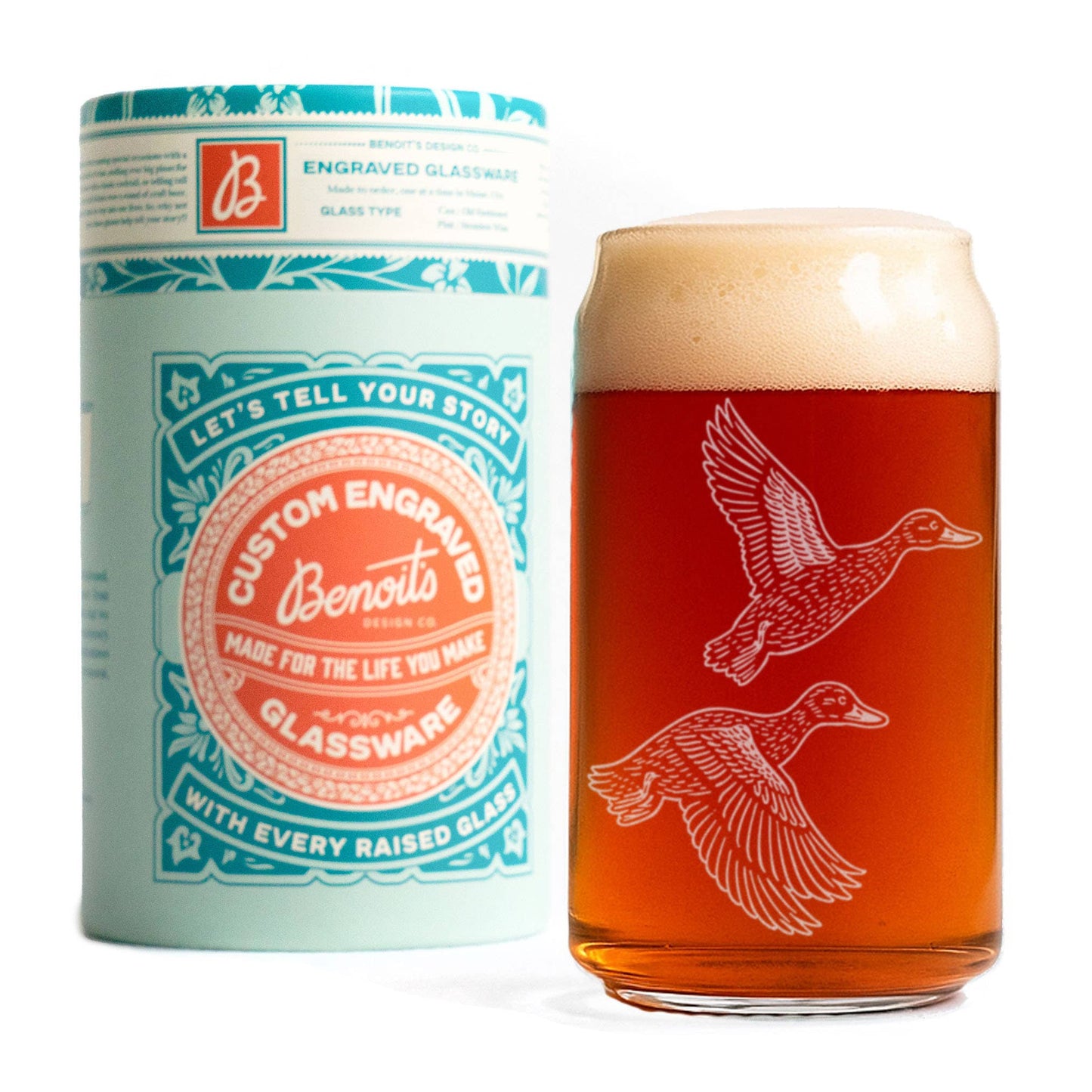 Flying Ducks Drinking Glasses