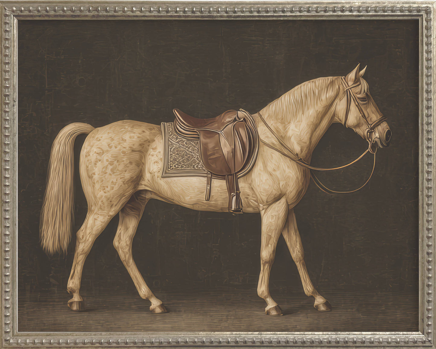 Horse Series Silver Bead Gallery Frame 16 x 20