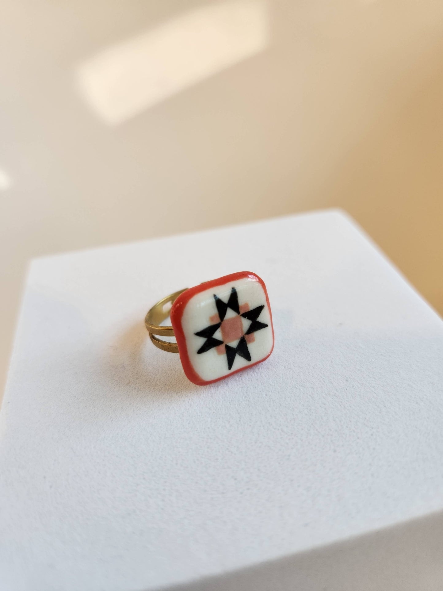 Quilt Square Ring