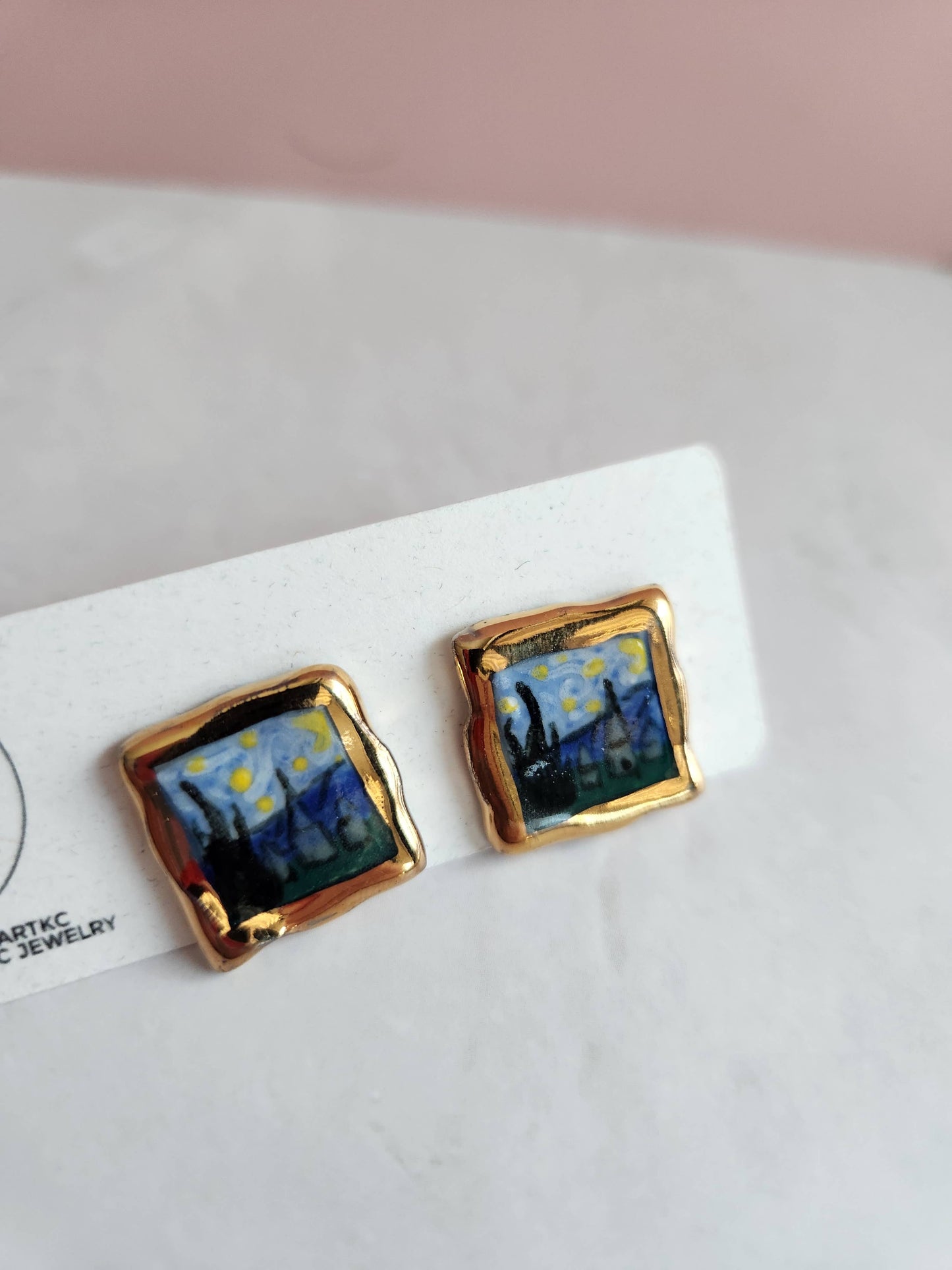 Mini masterpiece studs