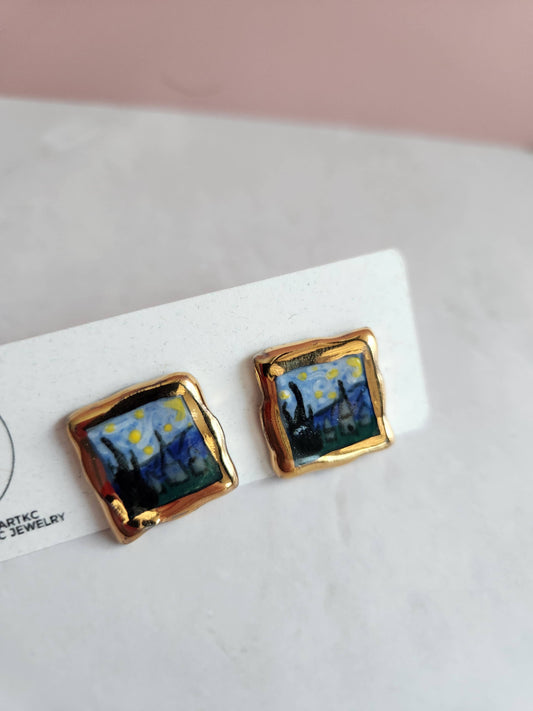 Mini masterpiece studs