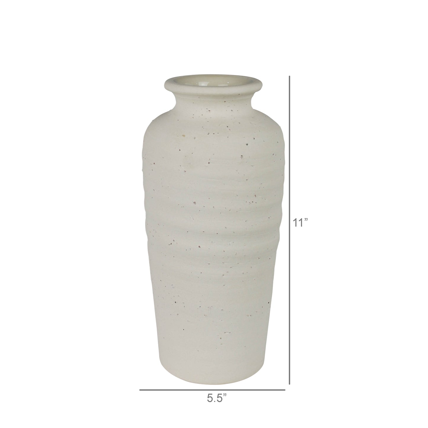 Stoneware Vase - Tall, Sm