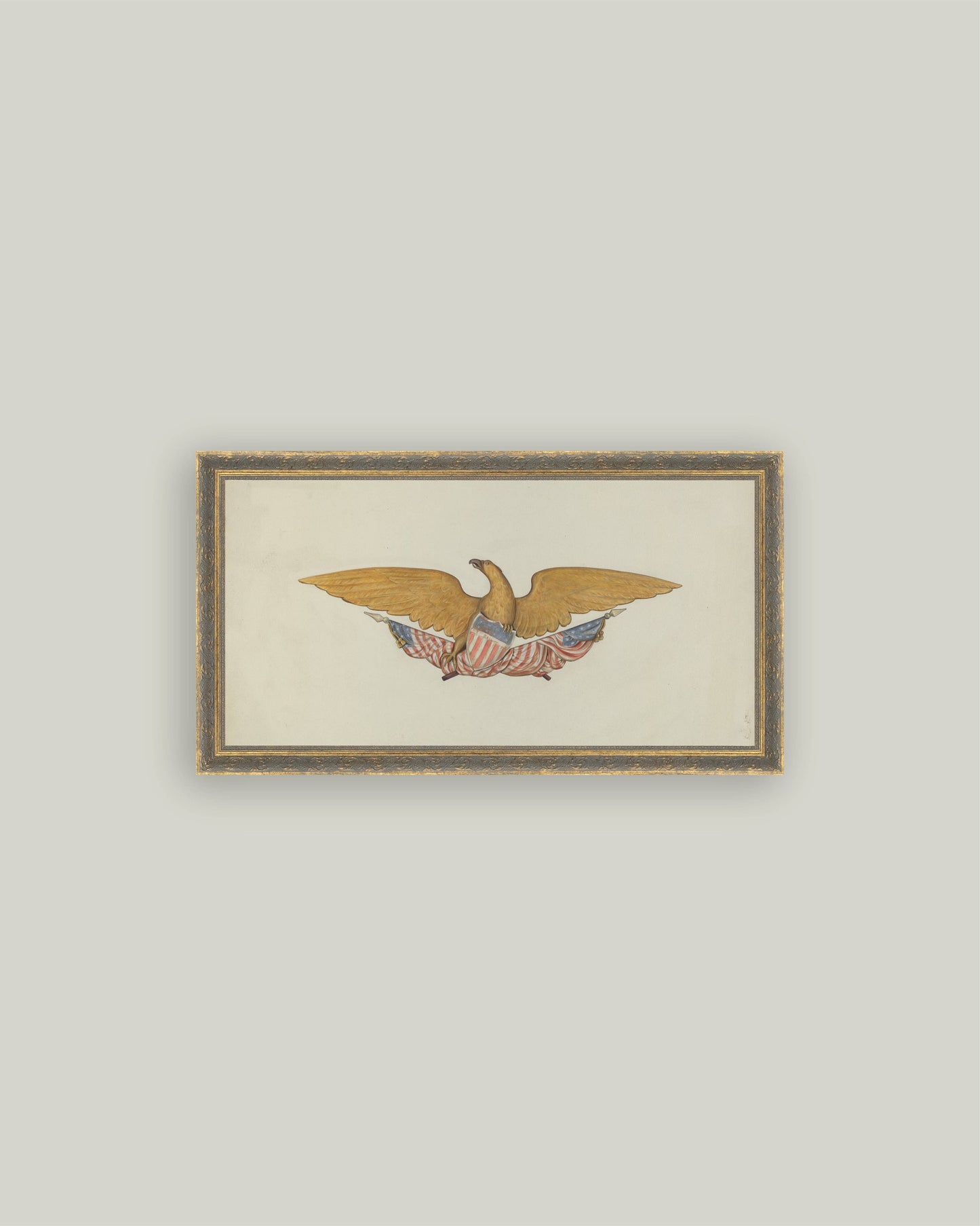 Federal Crest Framed Art