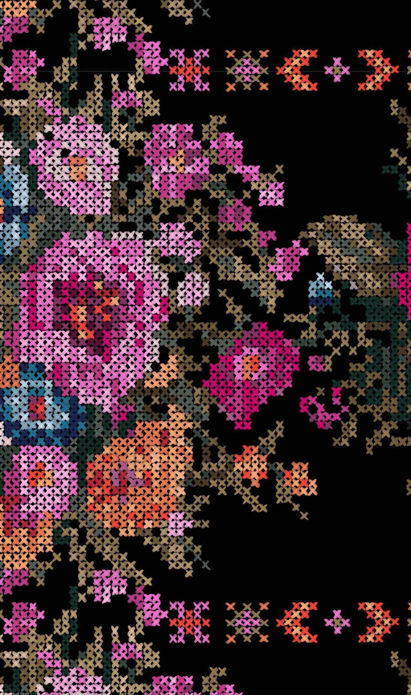 Joyce Floral Tea Towel