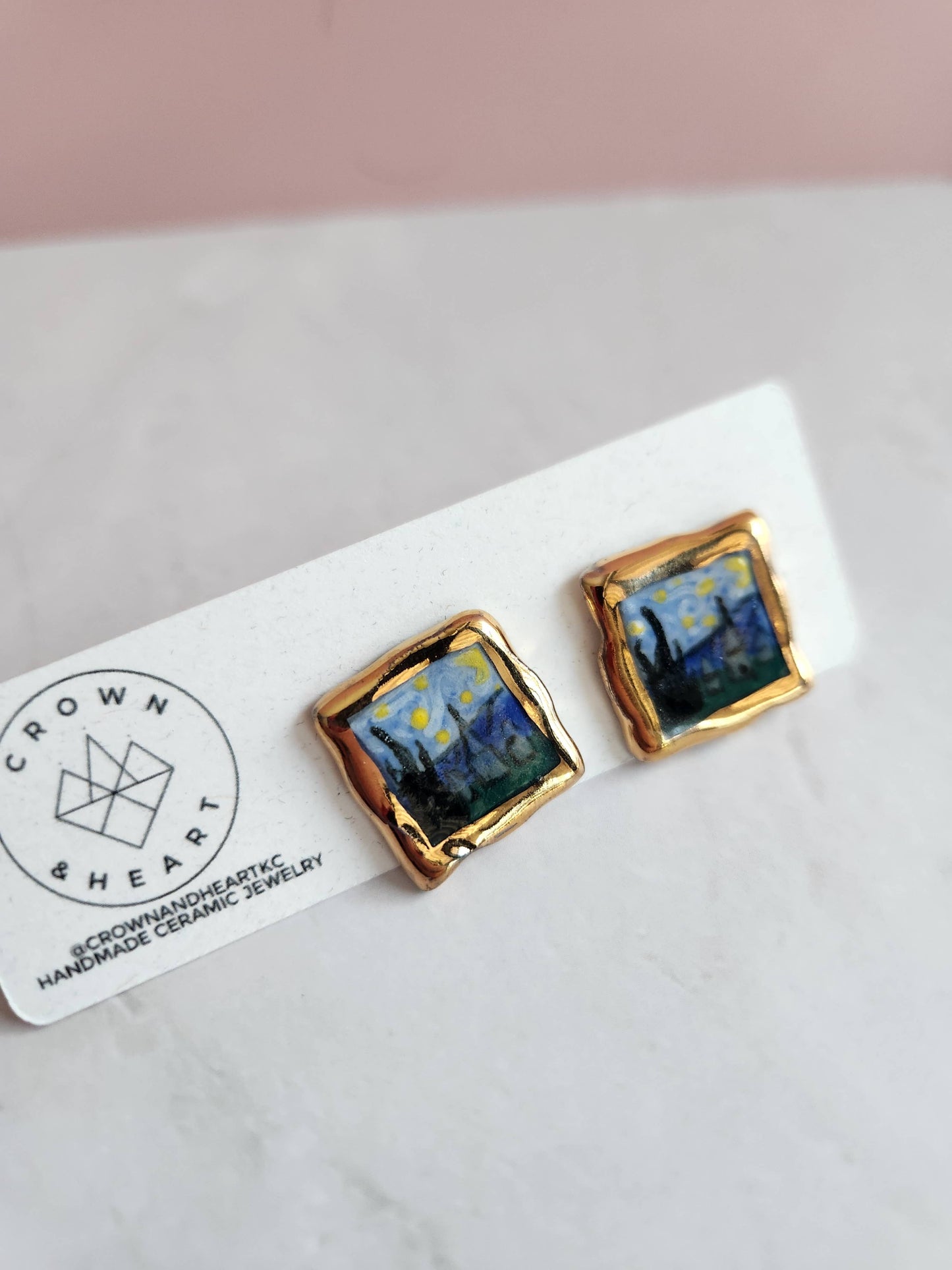 Mini masterpiece studs