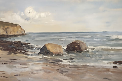 Rocky Coastline Artwork