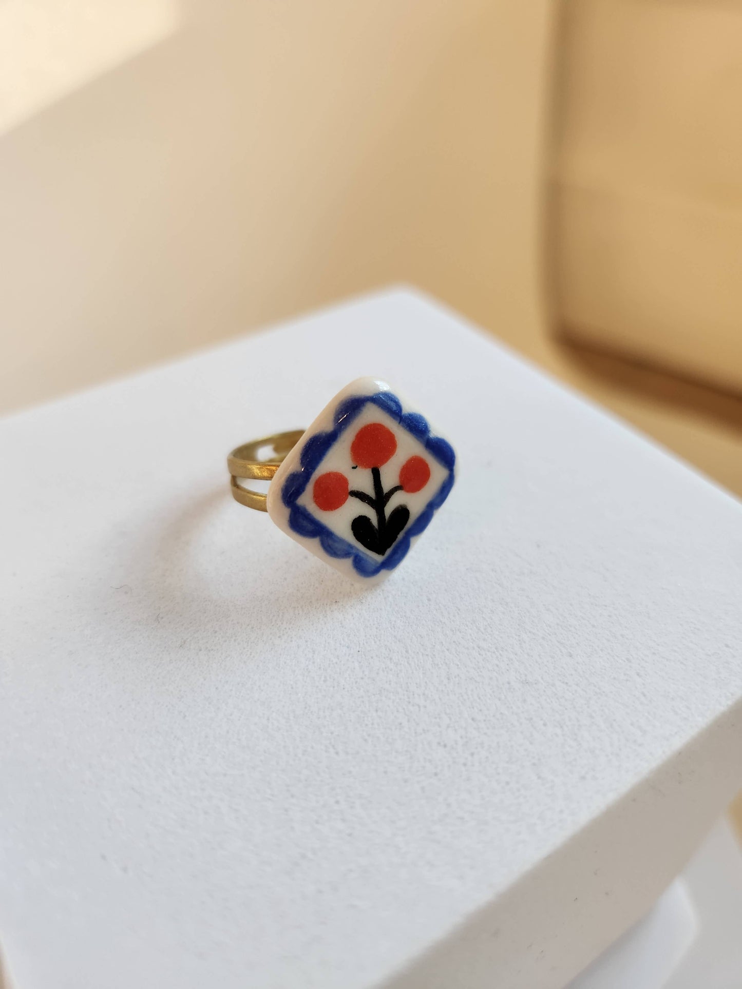 Quilt Square Ring