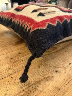 Vintage Native American Tapestry Pillow