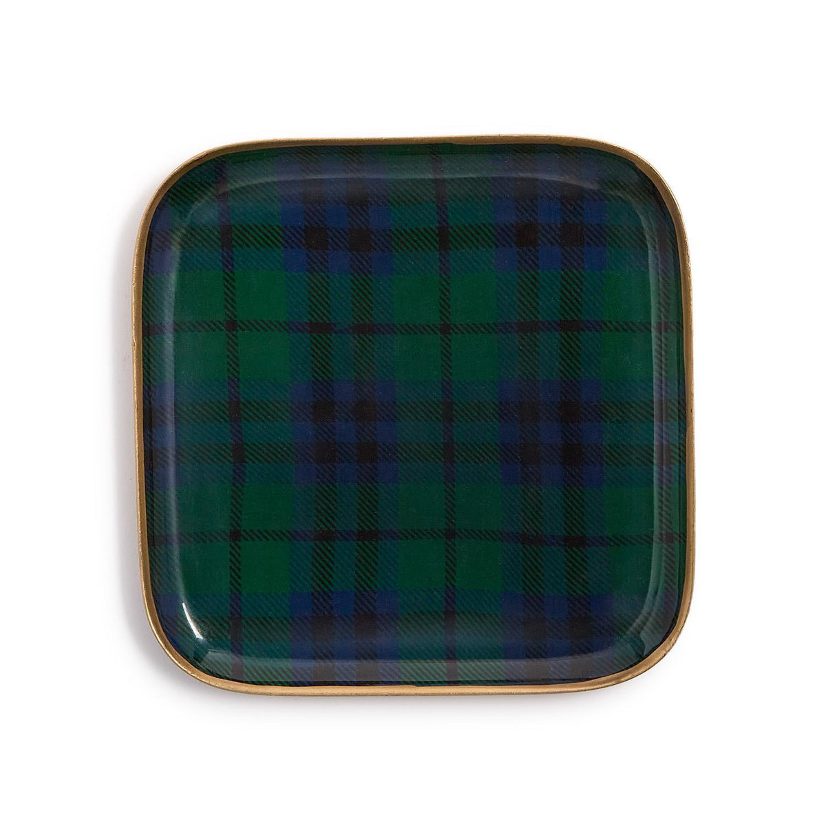 Tartan Decorative Metal Trays