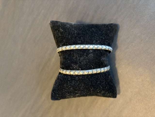 Silver Sunburst Cuff