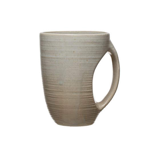 Stoneware Mug with Reactive Glaze