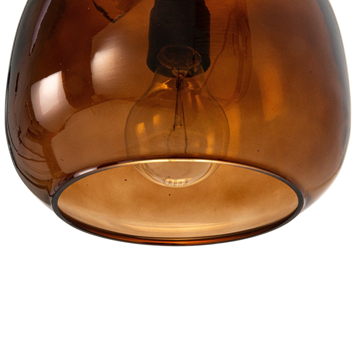 Glass & Metal Pendant Lamp