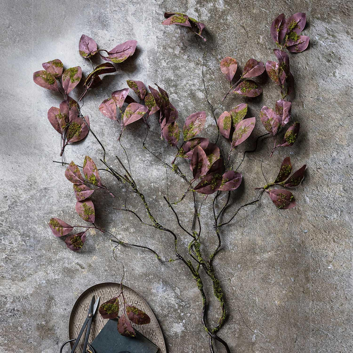 Artificial Mulberry Leaf Garland
