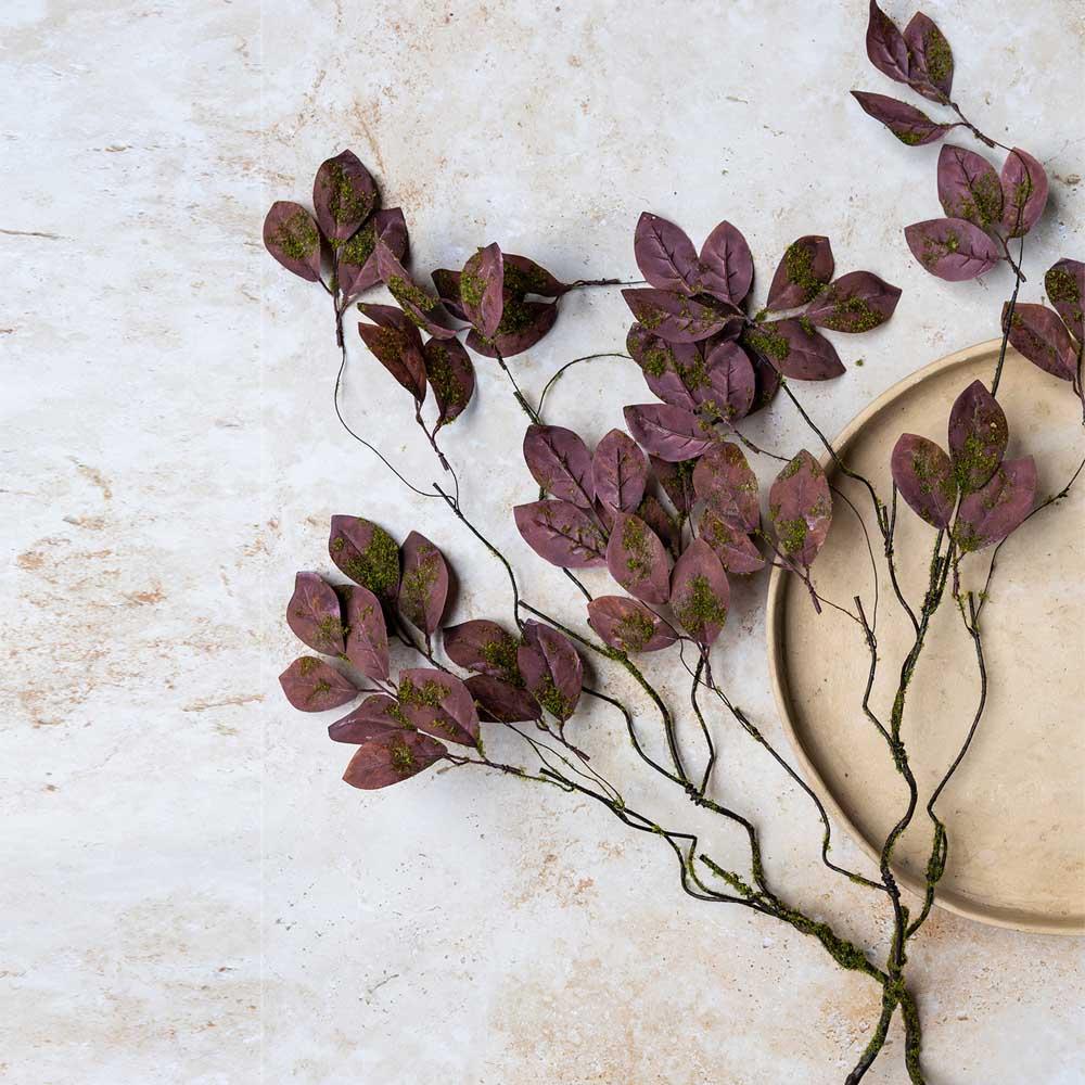 Artificial Mulberry Leaf Garland
