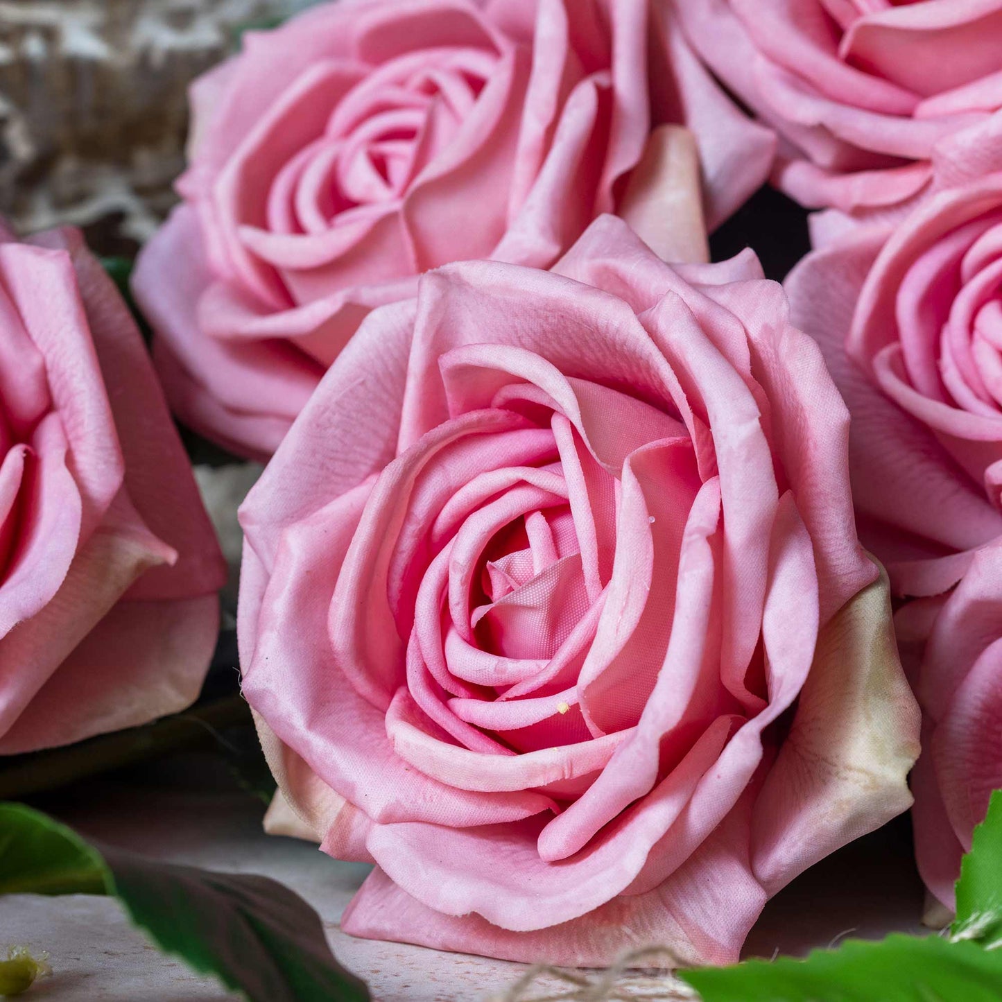 ARTIFICIAL ROSE (Real Touch), PEACH