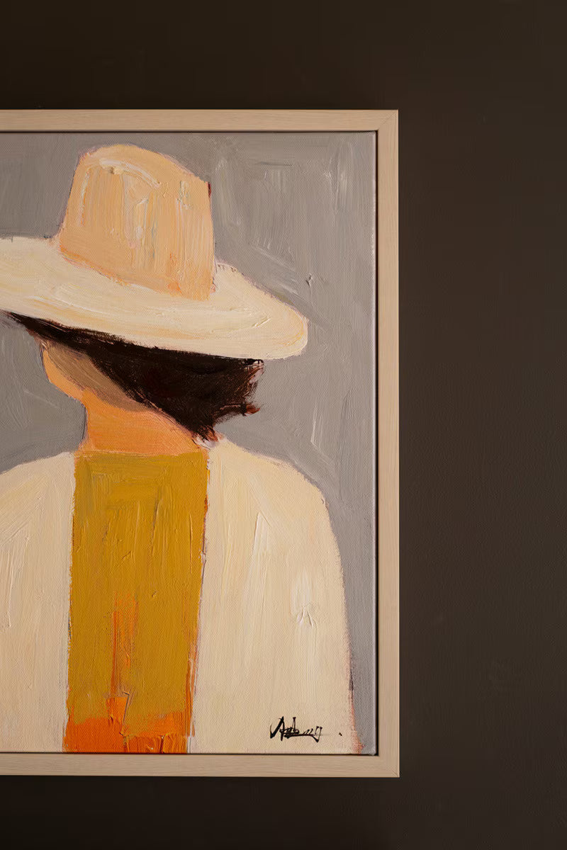 Men & Women in Hats Paintings