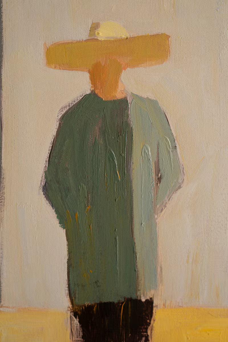 Men & Women in Hats Paintings