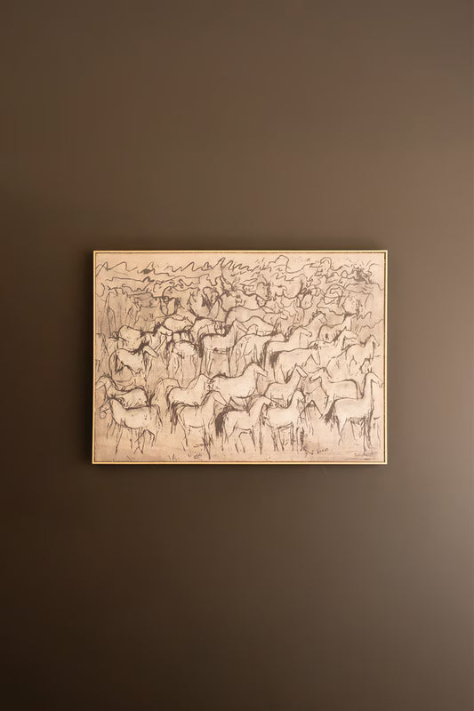 Thousand Horses Print-43x32