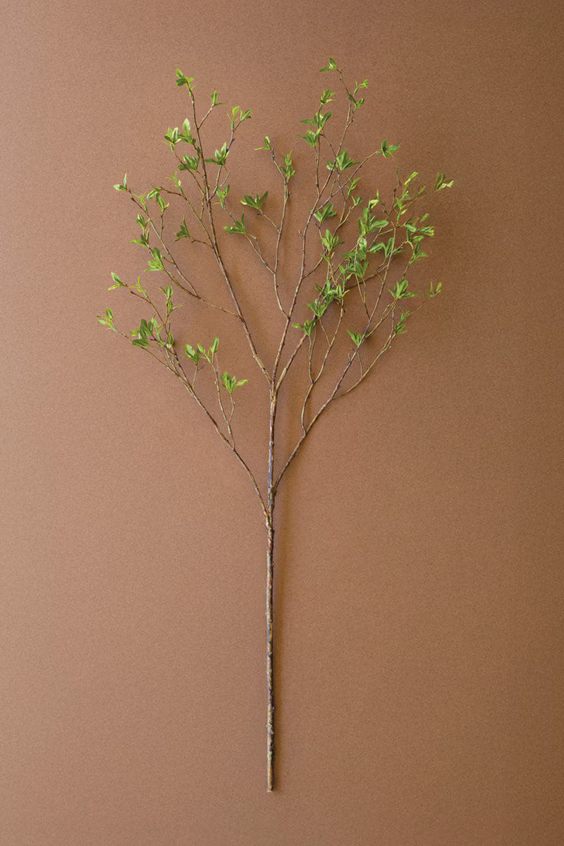Artificial Budding Leaf Spray