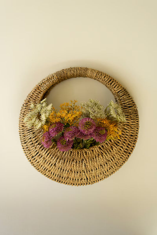 Woven Vine Wall Basket