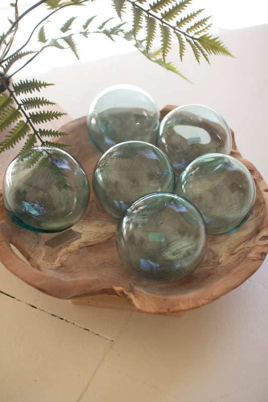 Recycled Clear Glass Ball