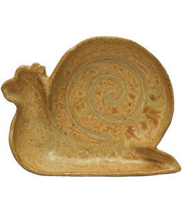 Stoneware Flora/Fauna Dish