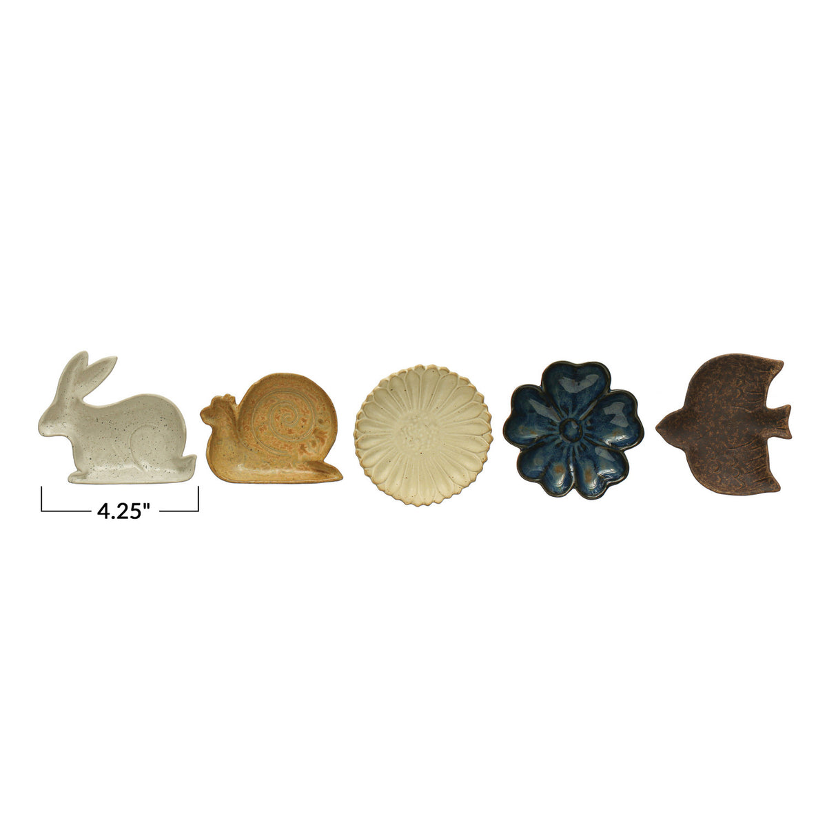 Stoneware Flora/Fauna Dish