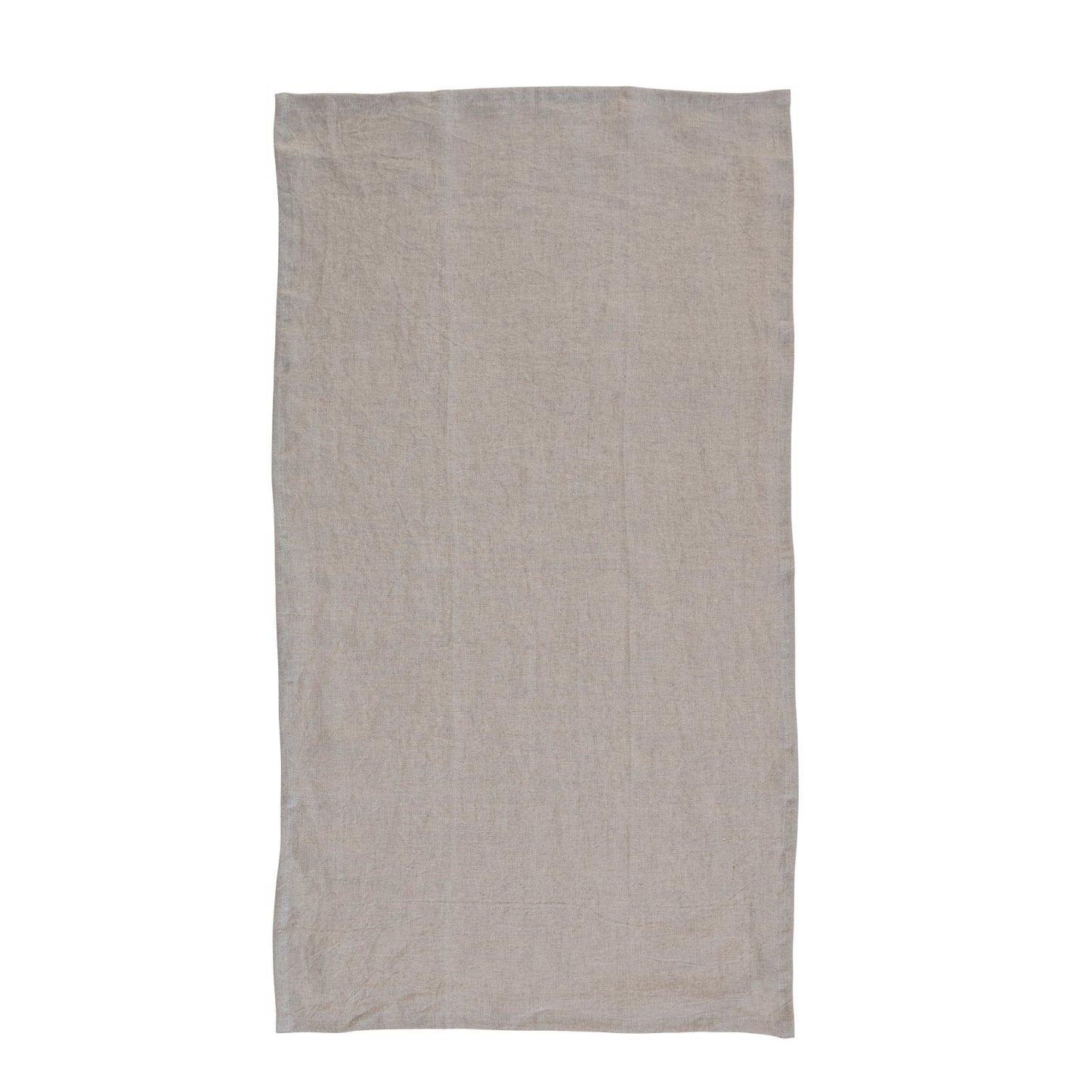 28"L x 18"W Stonewashed Linen Tea Towel