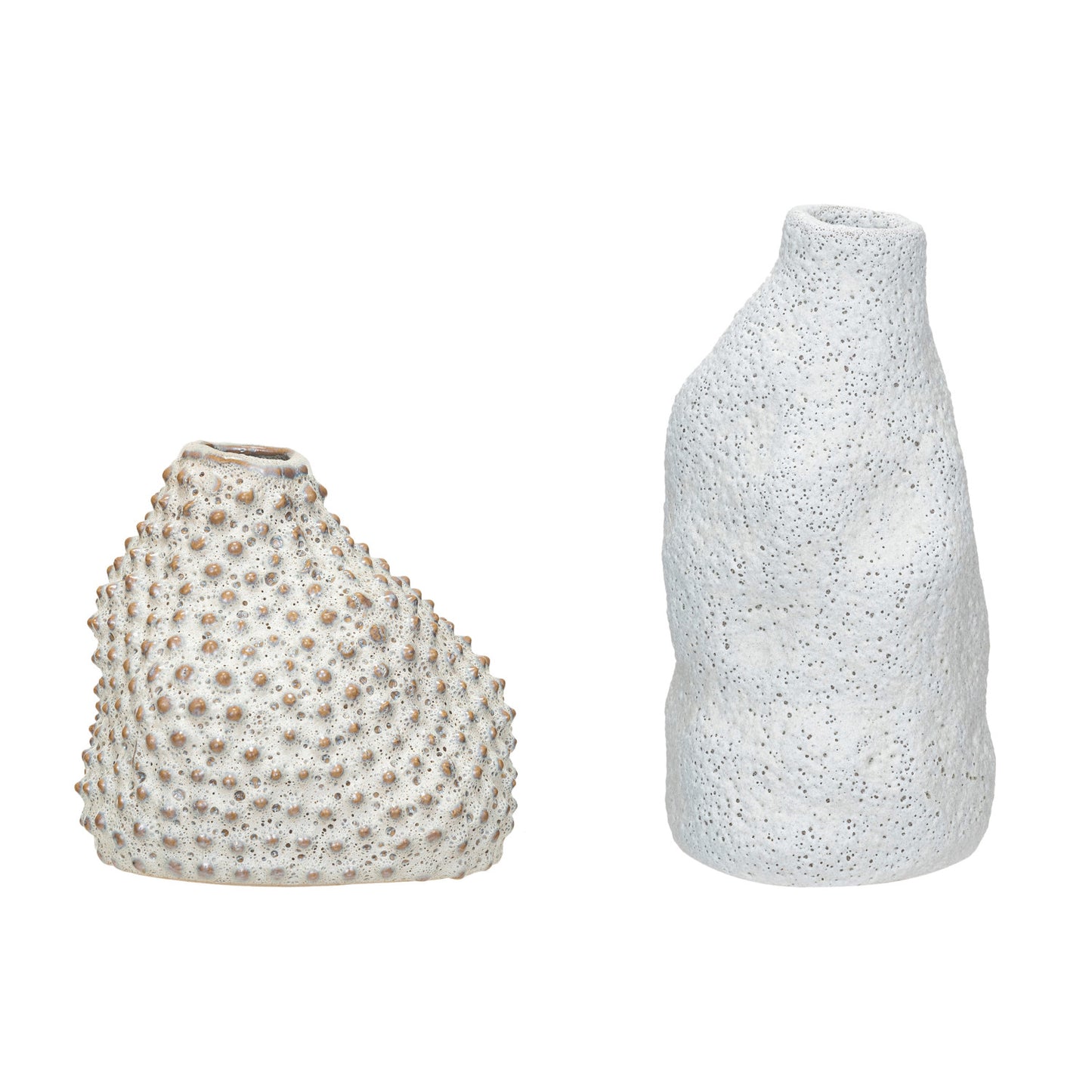Coarse Stoneware Organic Shaped Vases