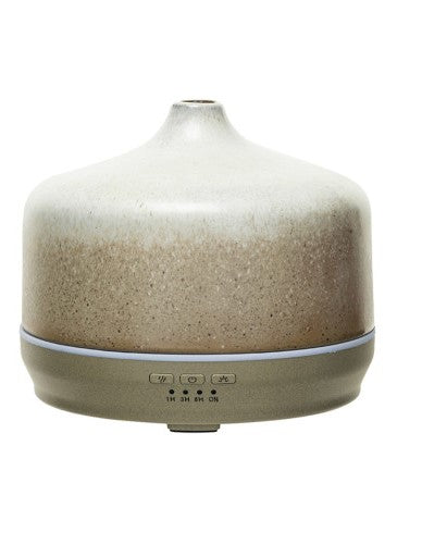 14 oz. Stoneware Oil Diffuser, 4 Styles (Each One Will Vary)