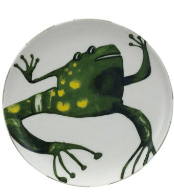 Stoneware Plate w/ Animals