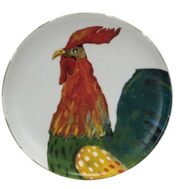 Stoneware Plate w/ Animals