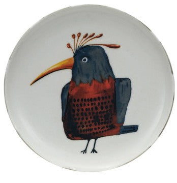 Stoneware Plate w/ Animals