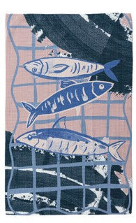 Printed Recycled Microfibre Tea Towels w/ Pattern/Image