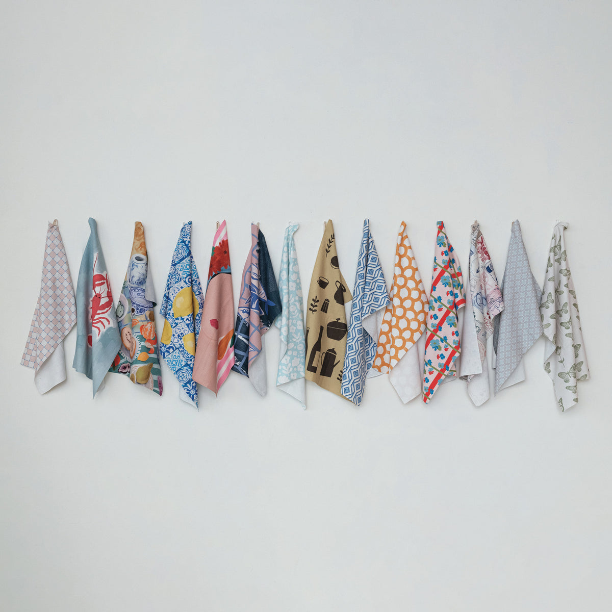 Printed Recycled Microfibre Tea Towels w/ Pattern/Image