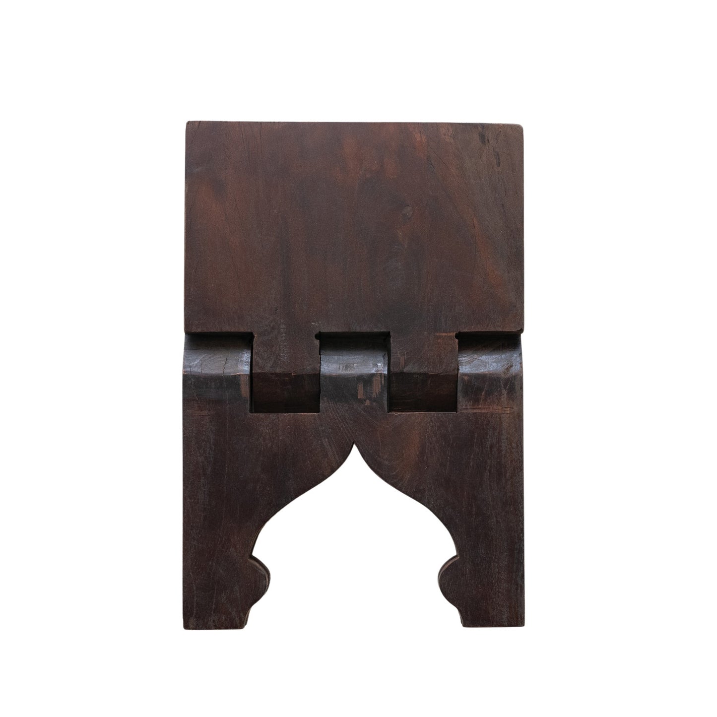 Reclaimed Wood Vintage Reproduction Oversized Folding Book Holder